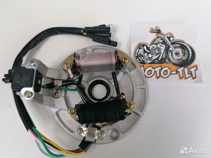 Статор питбайк 2 катушки 152fmi, 154fmi