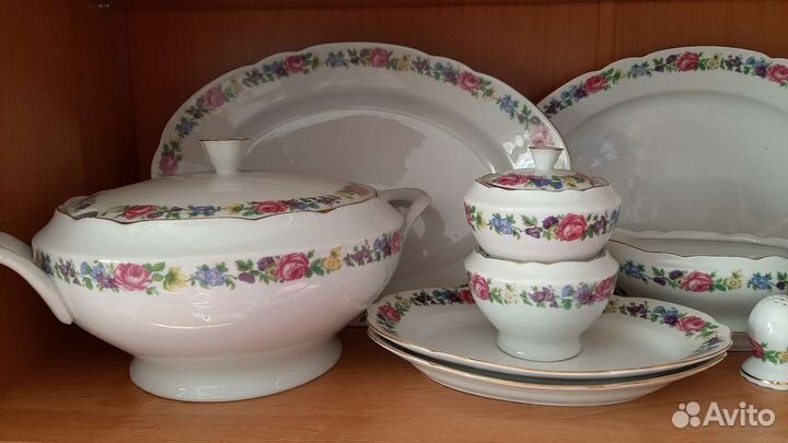 Набор столовой посуды Польша времен СССР