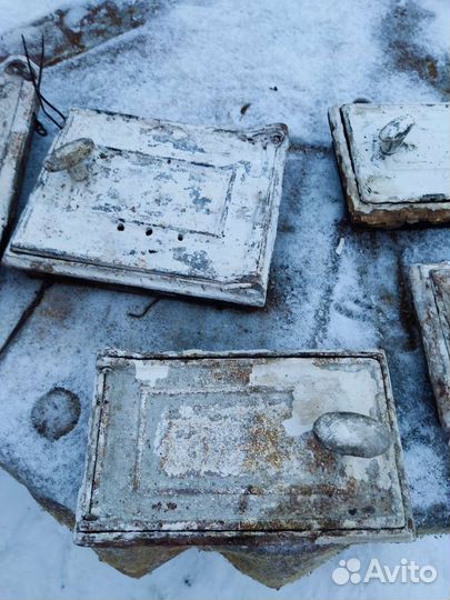 Дверцы печные чугунные