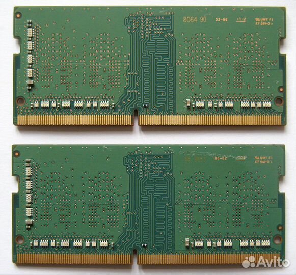 Оперативная память ddr4 2x4 8 gb 2400Мгц sodimm