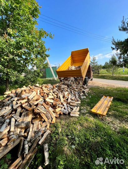 Дрова колотые с доставкой