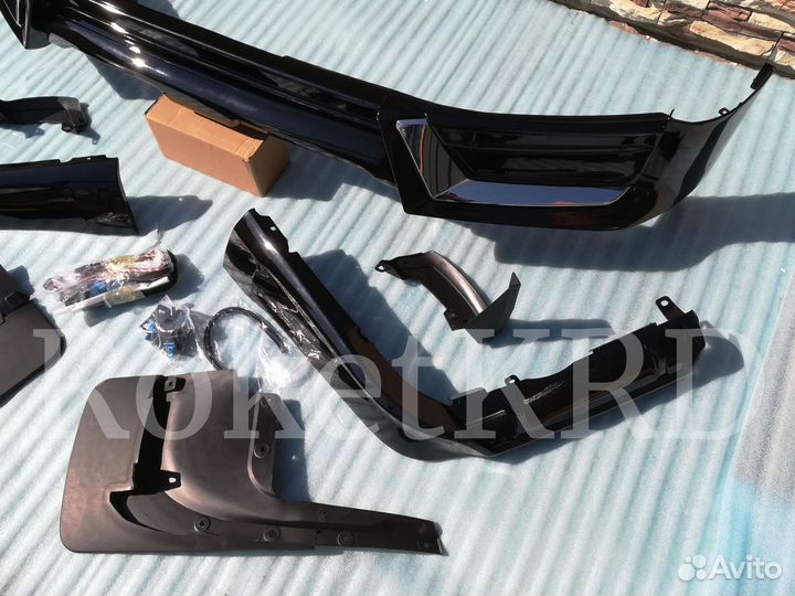 Обвес Toyota Land Cruiser 200 TRD Черный