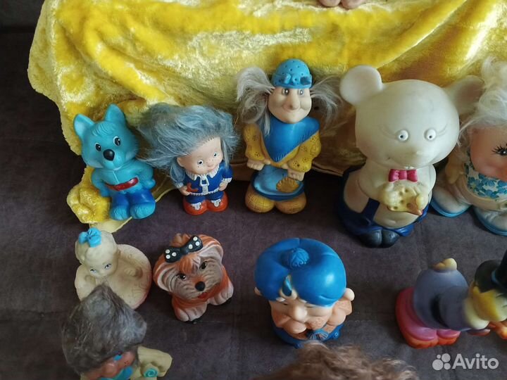 Резиновые игрушки СССР