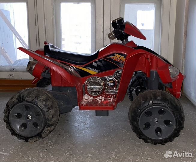 Детский электро квадроцикл б/у