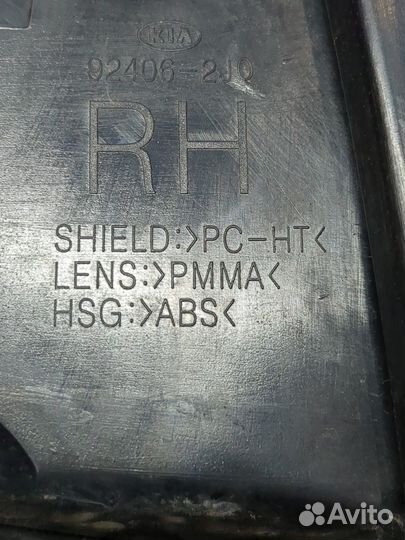 Фонарь крышки багажника киа Mohave (Borrego), 2009