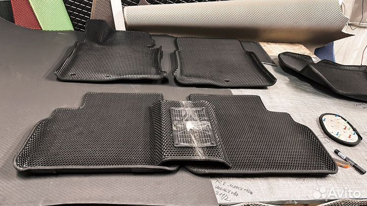 EVA ева эва коврики 3Д с бортами