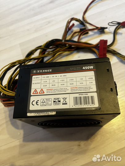 Блок питания xilence 450w