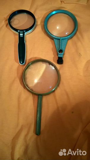 Лупы с рукоятками СССР \Китай\Ретро