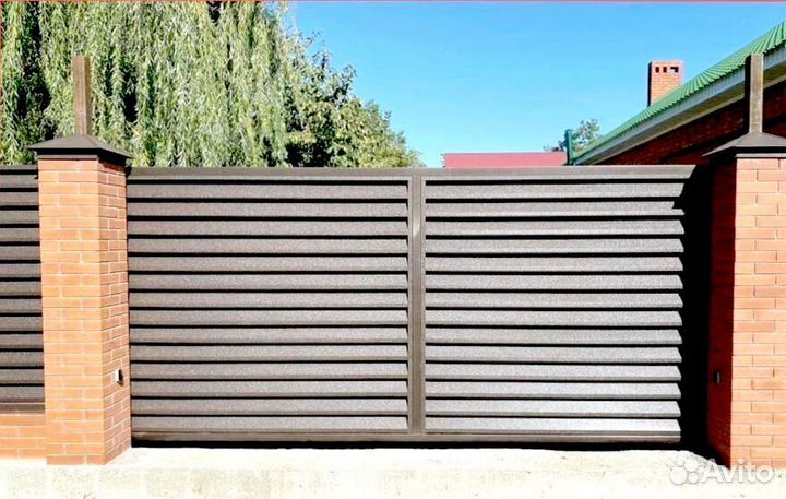 Забор жалюзи