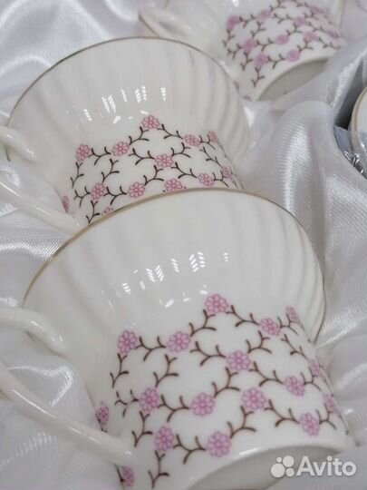 Кофейный сервиз 12 предметов новый