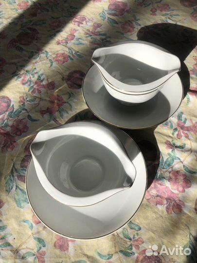 Соусник фарфор СССР