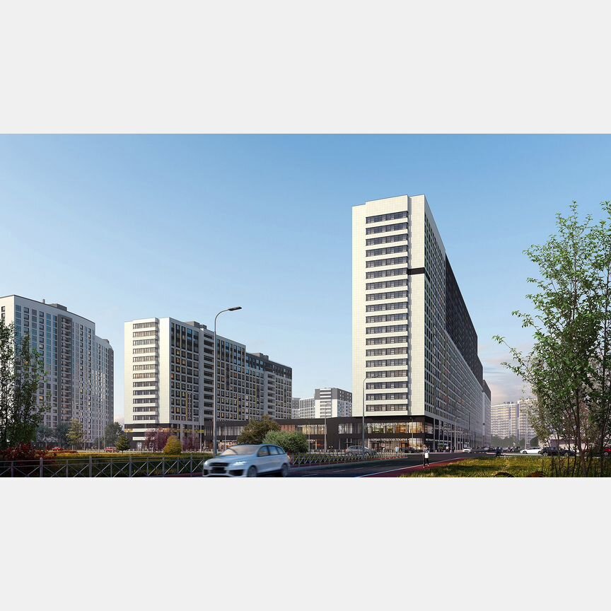 Квартира-студия, 23,1 м², 14/16 эт.