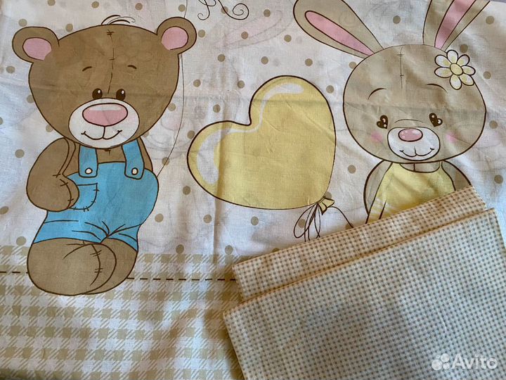 Постельное белье в детскую кроватку