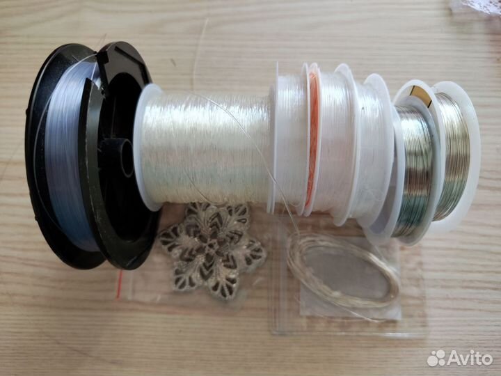 Проволока + нить эластичная + леска