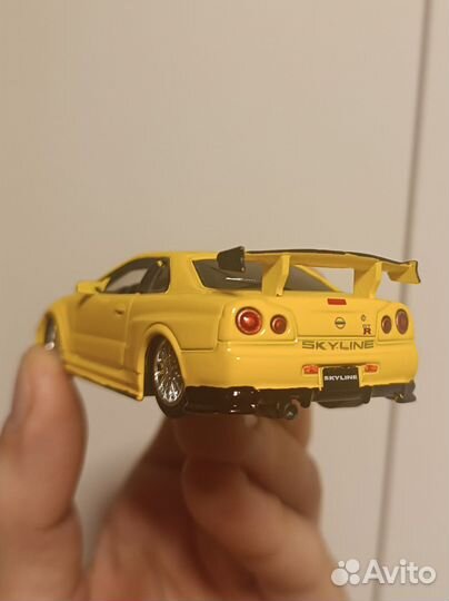 Модель автомобиля Nissan Skyline gt-r