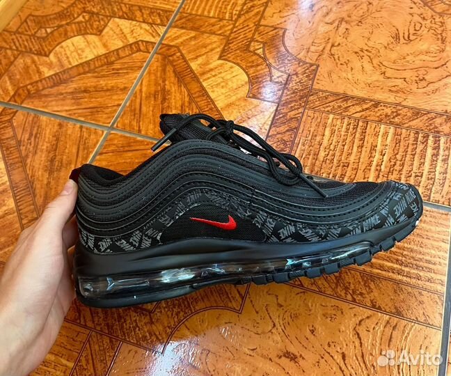 Кроссовки Nike Air Max 97, муж/жен, 235мм стопа