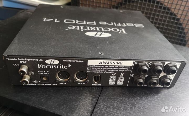 Focusrite saffire Pro14