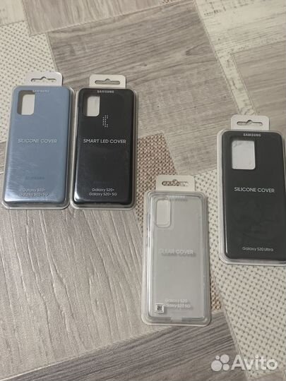 Оригинальные чехлы для Samsung Galaxy линейки S20