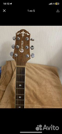 Акустическая гитара crafter