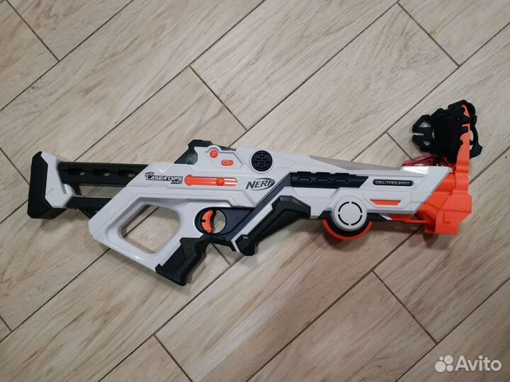 Nerf laser ops pro Deltradust бластер