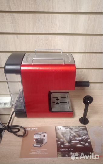 Кофемашина рожковая polaris PCM 1516E