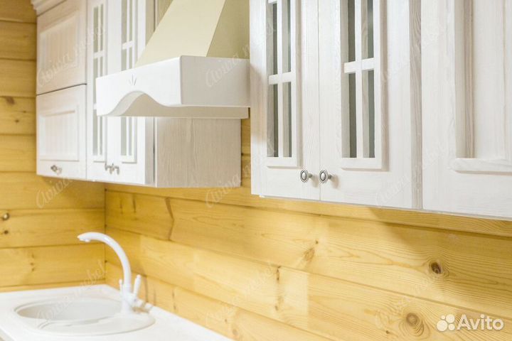 Кухни из массива дерева Кантри