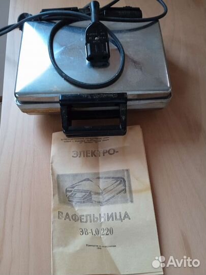 Электровафельница СССР