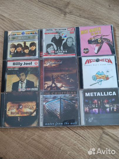 CD. Рок. Pink Floyd, Deep Purple, LED Zeppelin, Ra