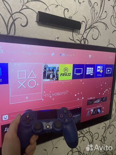 Sony playstation 4 slim / +50 игр / Fifa23, UFC4