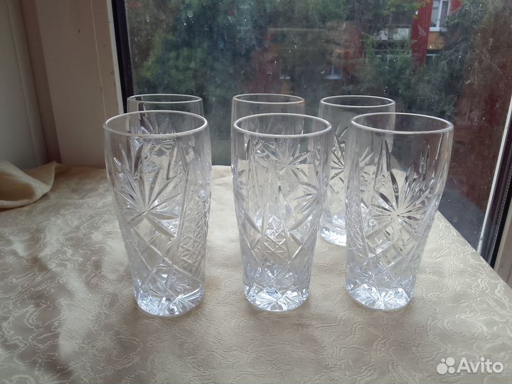 Хрусталь ссср.рюмки, салатники,вазочка
