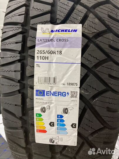 Michelin Latitude Cross 265/60 R18 110H