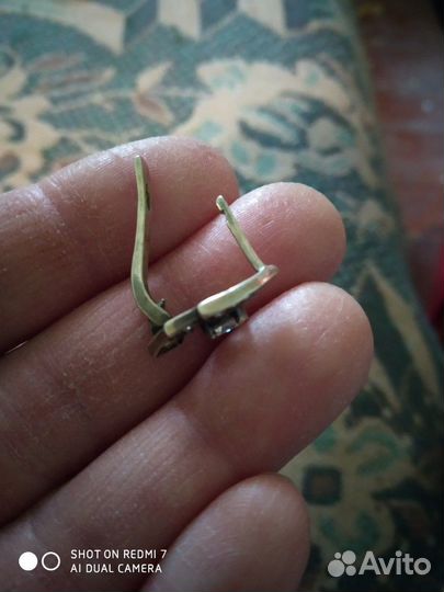 Серебряные серьги