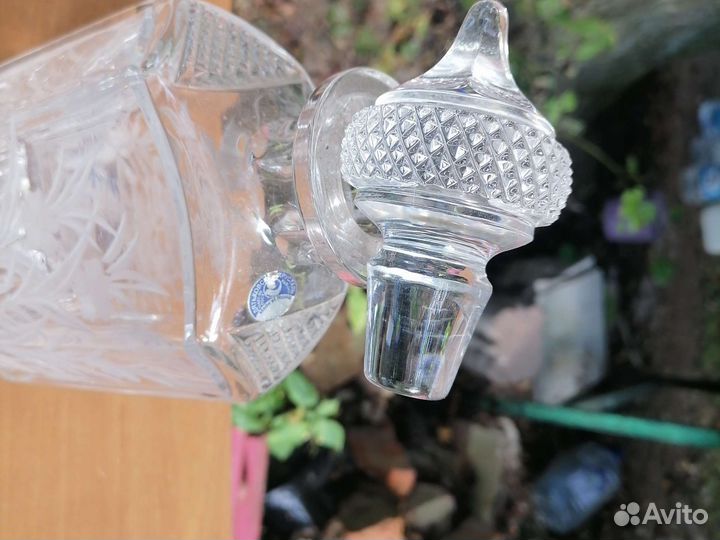 Графин хрустальный