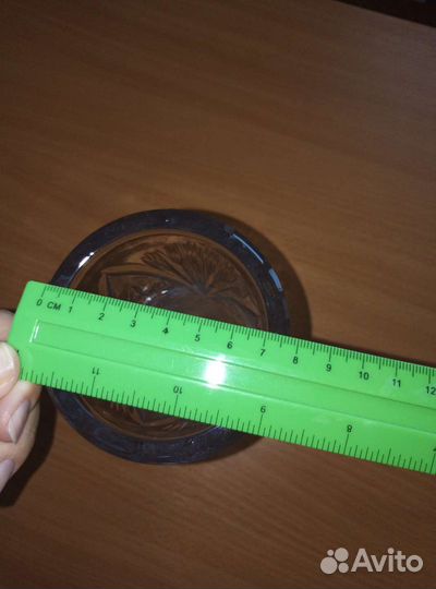 Ваза для цветов хрустальная