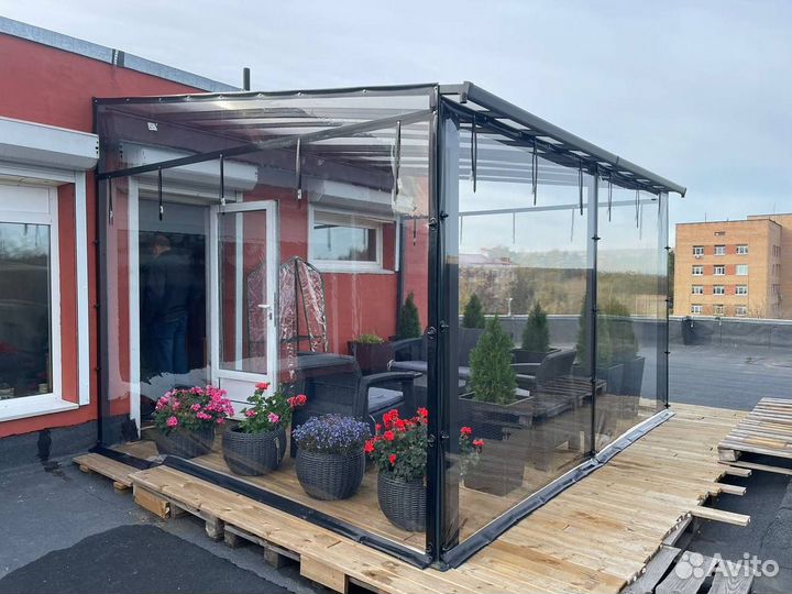 Мягкие окна морозостойкие