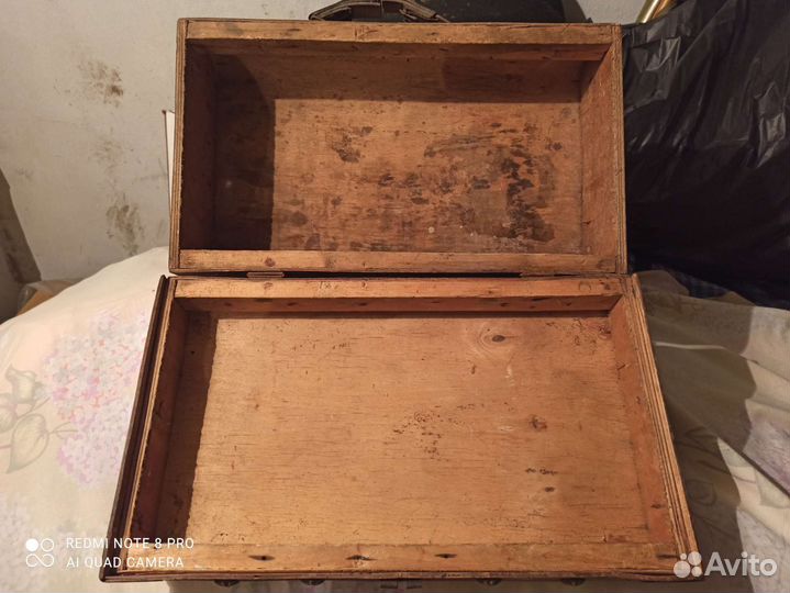 Чемодан маленький СССР ранний период под реставр