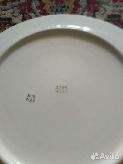 Супница с блюдом