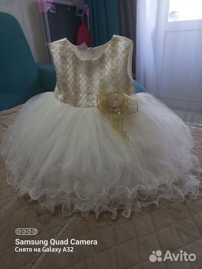 Платье для девочки 74