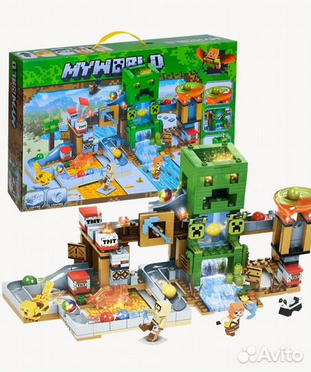 Конструктор Майнкрафт My world, LB313 451 деталей