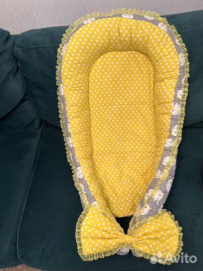 Кокон гнездышко большой для новорожденных