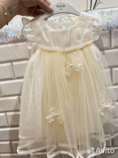 Платье для девочки 86