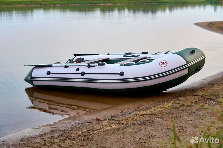 Лодка mishimo (мишимо) lite 300 бело-зеленая