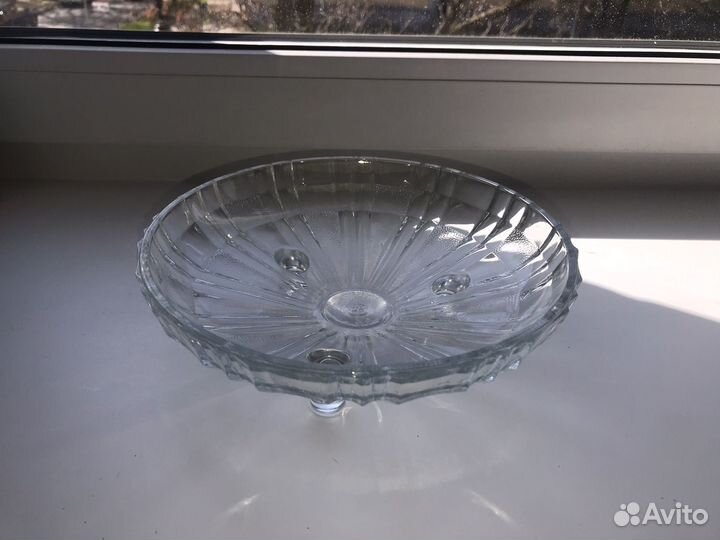 Ваза для фруктов, конфет на ножках СССР