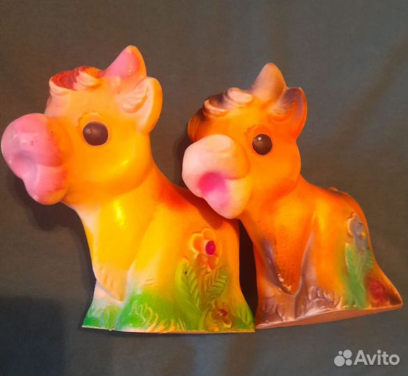 Бычок и коровка игрушки СССР