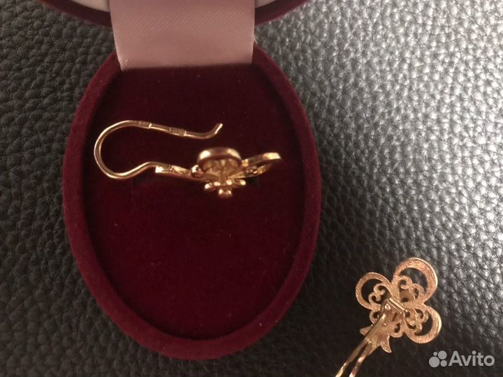 Серьги 583 пробы