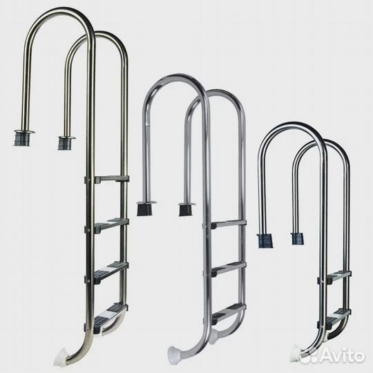 Лестница алюминиевая в бассейн