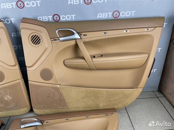 Дверные карты комплект Porsche Cayenne 957 20072