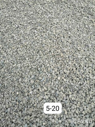 Щебень 5-20, 20-40, 40-70, отсев, пщс, скала