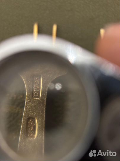 Вилочка для лимона серебро 875 проба