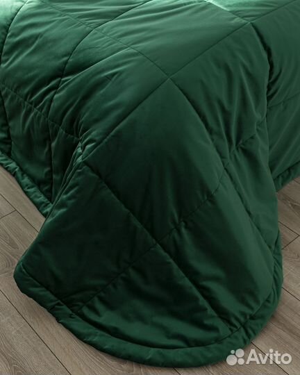 Покрывало беллиссимо изумруд новое плед
